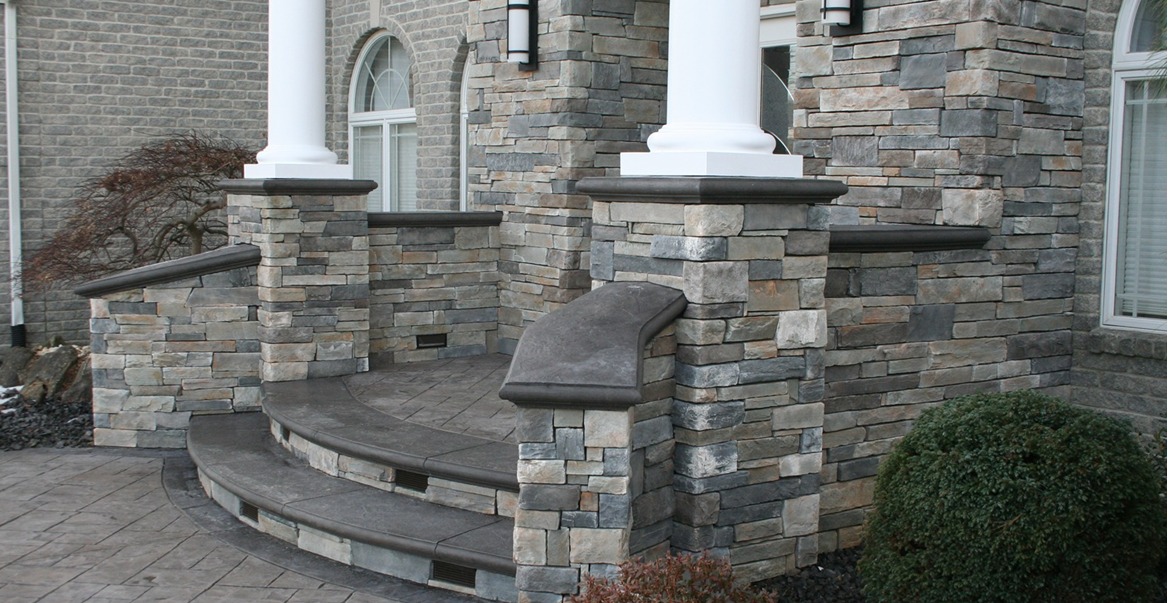 stamped concrete by Sanstone Creations